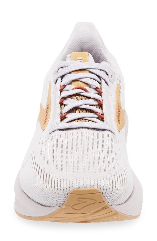 Brooks Revel 8 Running Shoe In White