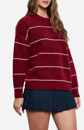 Stripe Crewneck Sweater