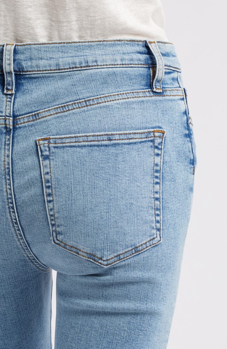 FRAME Le High Crop Skinny Jeans, Alternate, color, Lark