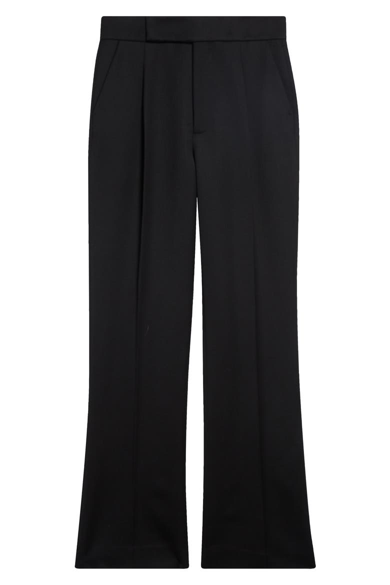 70s Pleated Virgin Wool Satin Trousers (Men) | Nordstrom