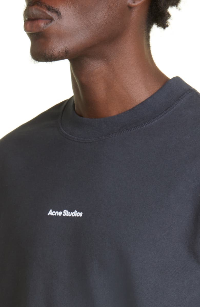 Acne Studios Relaxed Fit Logo T-Shirt, Alternate, color,