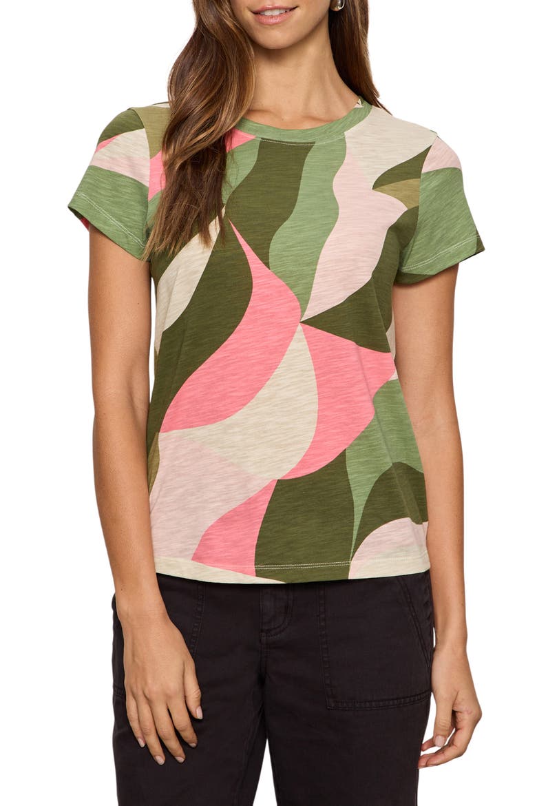The Perfect T-Shirt, Main, color, GREEN VISTA