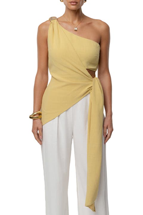 Palmera One Shoulder Top