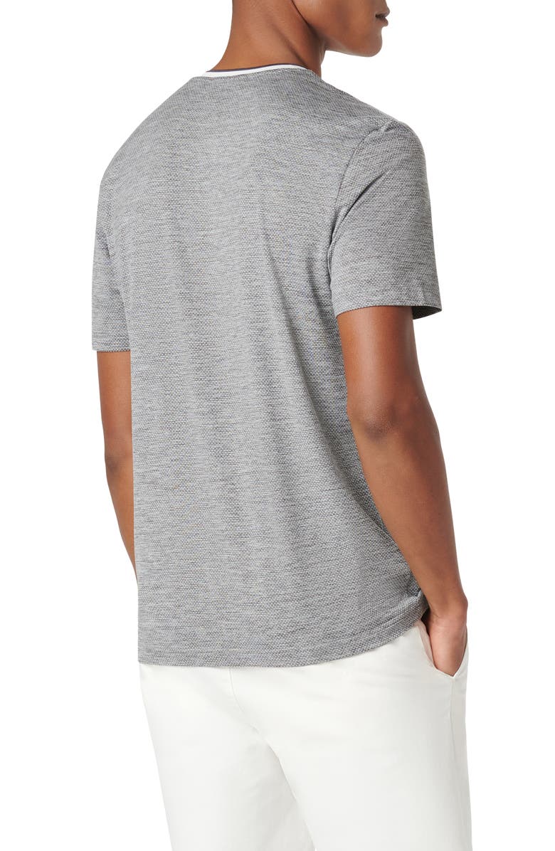 Bugatchi V-Neck Performance T-Shirt, Alternate, color, 