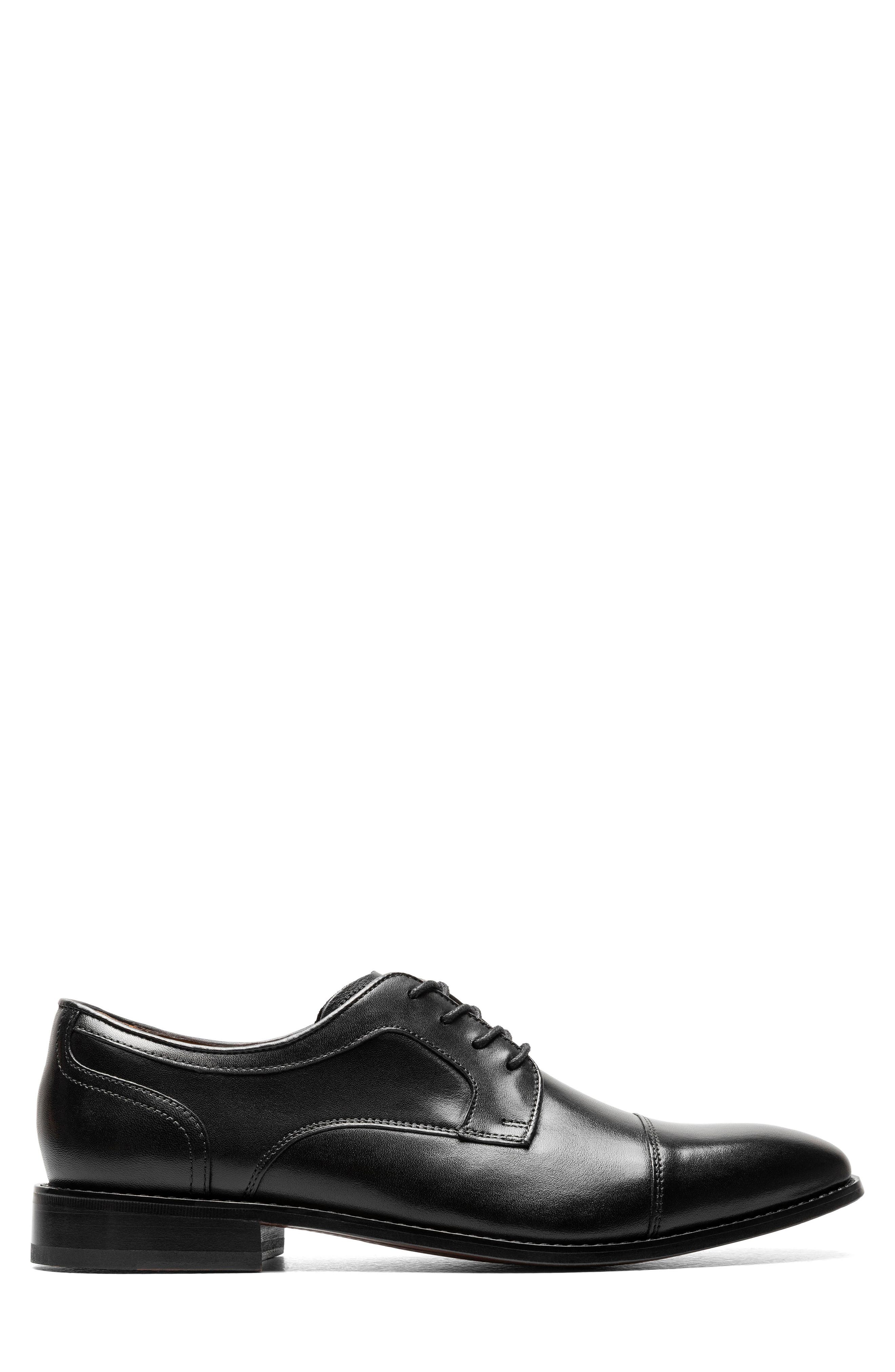 Florsheim Conetta Cap Toe Derby, Alternate, color, Black