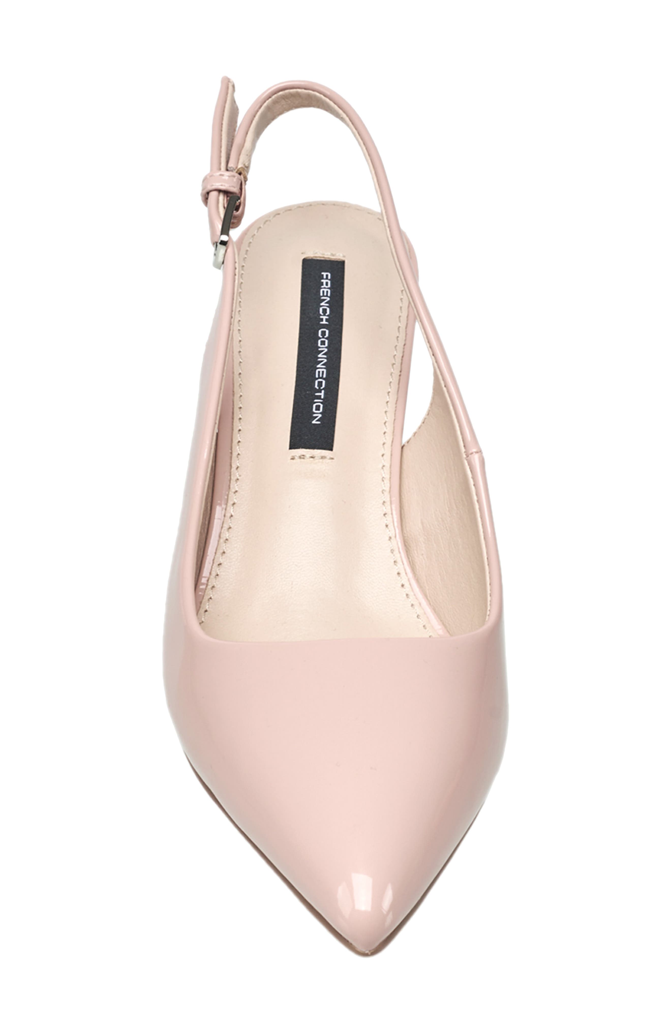 Quinn Faux Leather Slingback Pump, Alternate, color, BLUSH