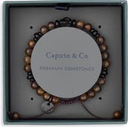 Caputo & Co. Skull Charm Bracelet