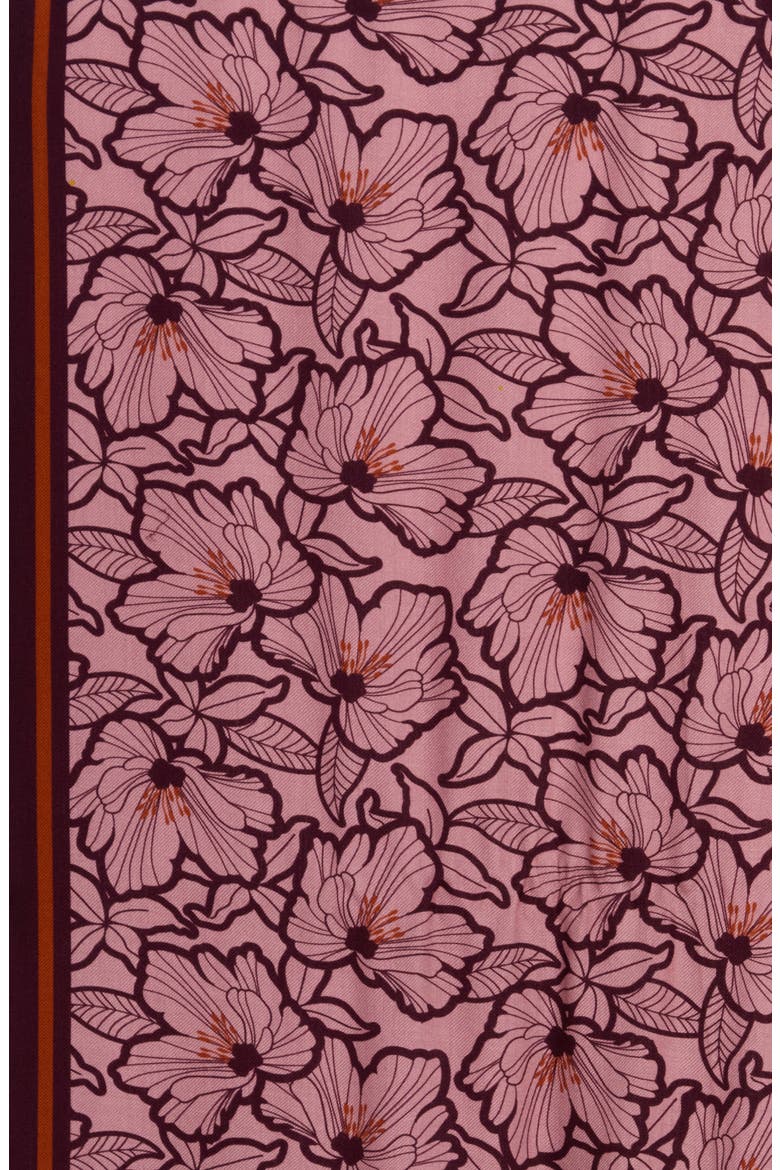 Brushed Silk Scarf, Alternate, color, PINK