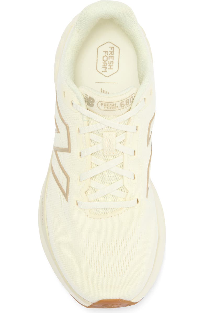 New Balance 680 Running Shoe, Alternate, color, Angora/ Linen