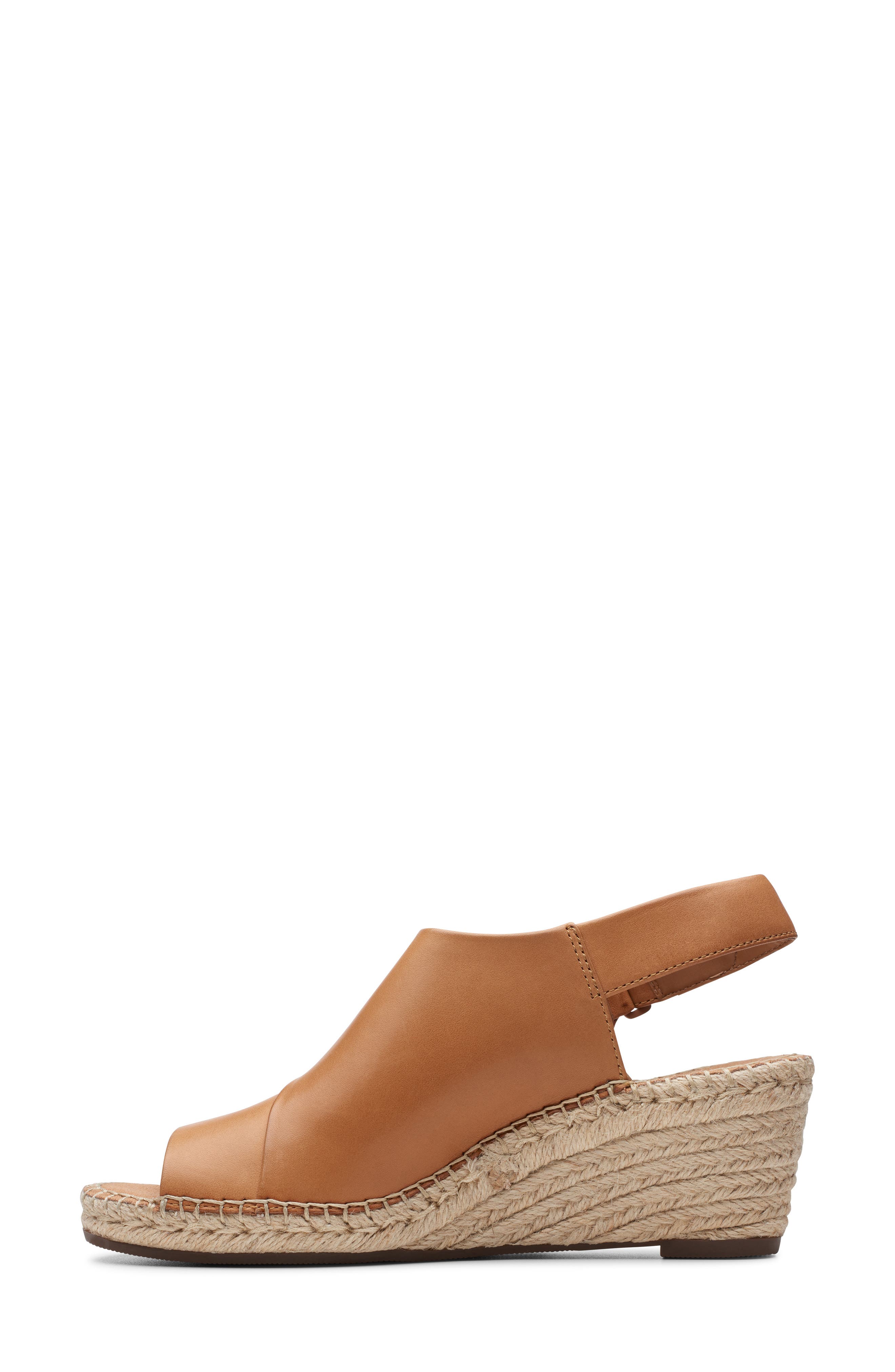 Petrina Abby Espadrille Wedge, Alternate, color, LIGHT TAN LEATHER
