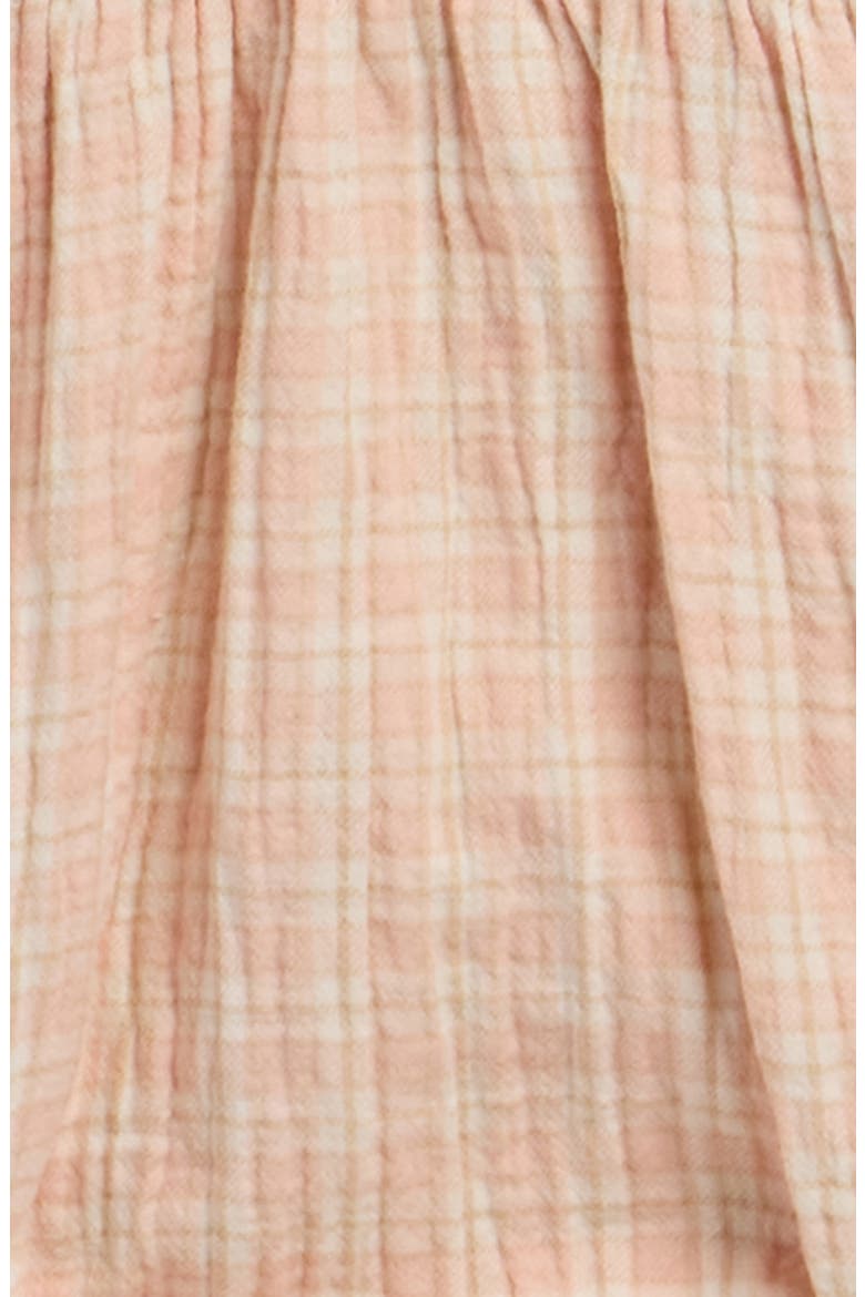 Callie Embroidered Collar Romper, Alternate, color, PINK