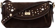 SANDRO LE MAMBO JANYS studded suede bag
