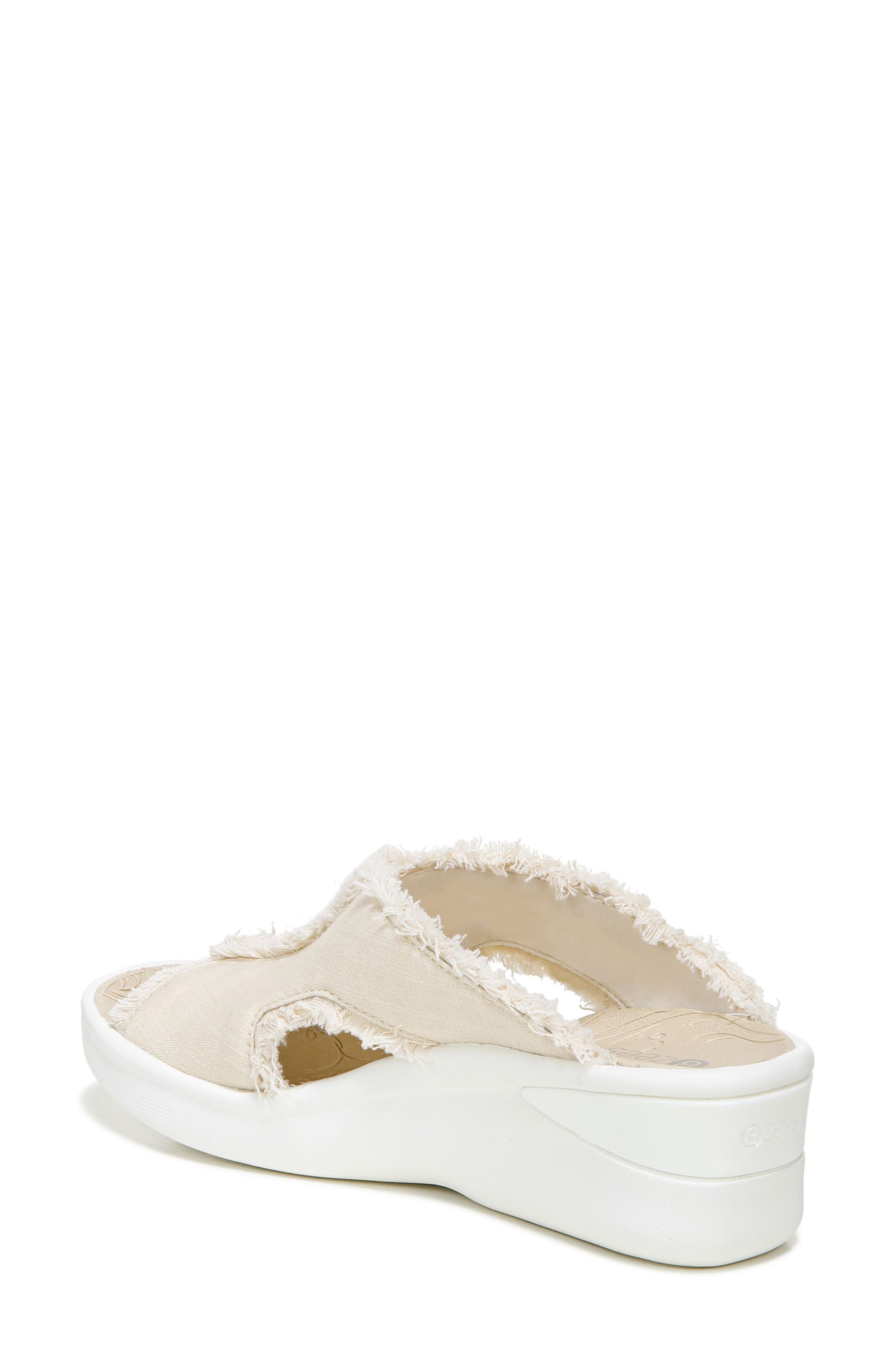 BZees Serendipity Open Toe Wedge Sandal, Alternate, color, 