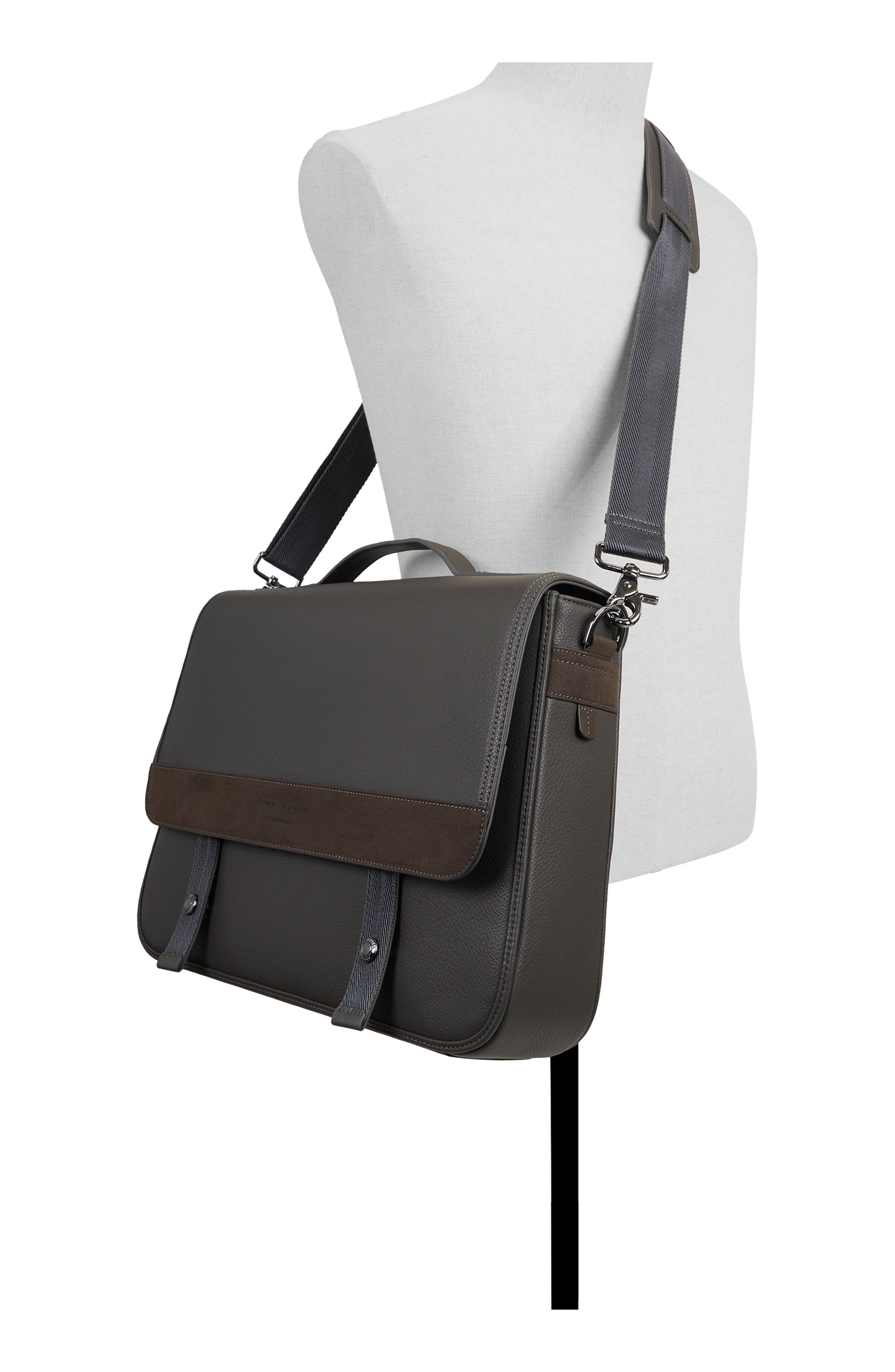 Irvine Messenger Bag, Alternate, color, MEDIUM GREY