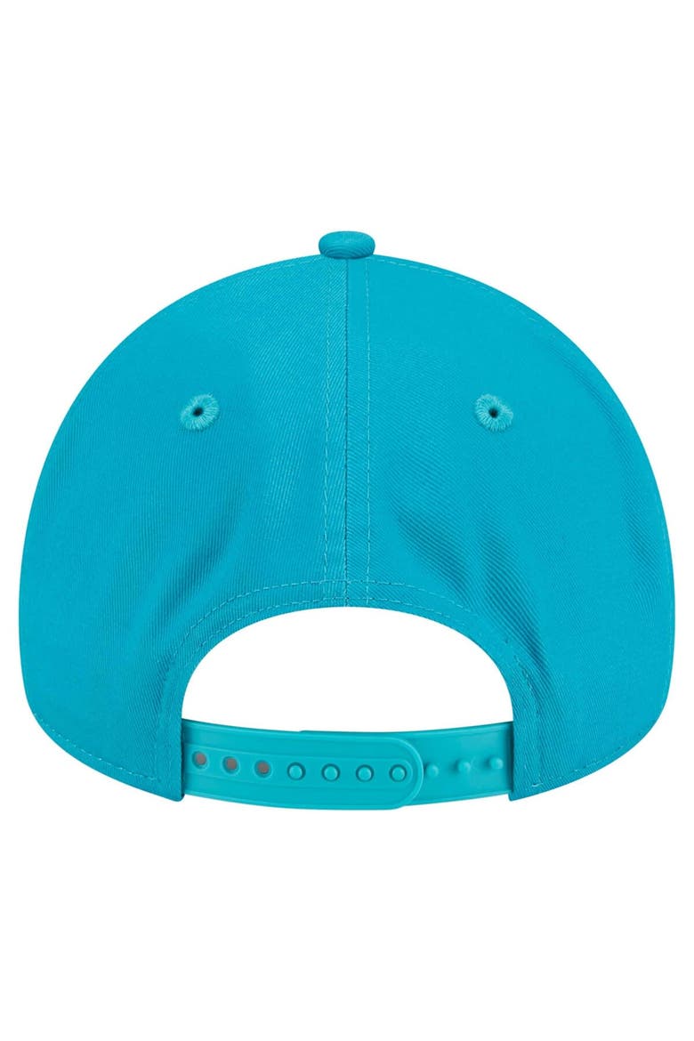 Men's New Era Aqua Miami Dolphins Mystic 9FORTY A-Frame Adjustable Hat, Alternate, color, Aqua