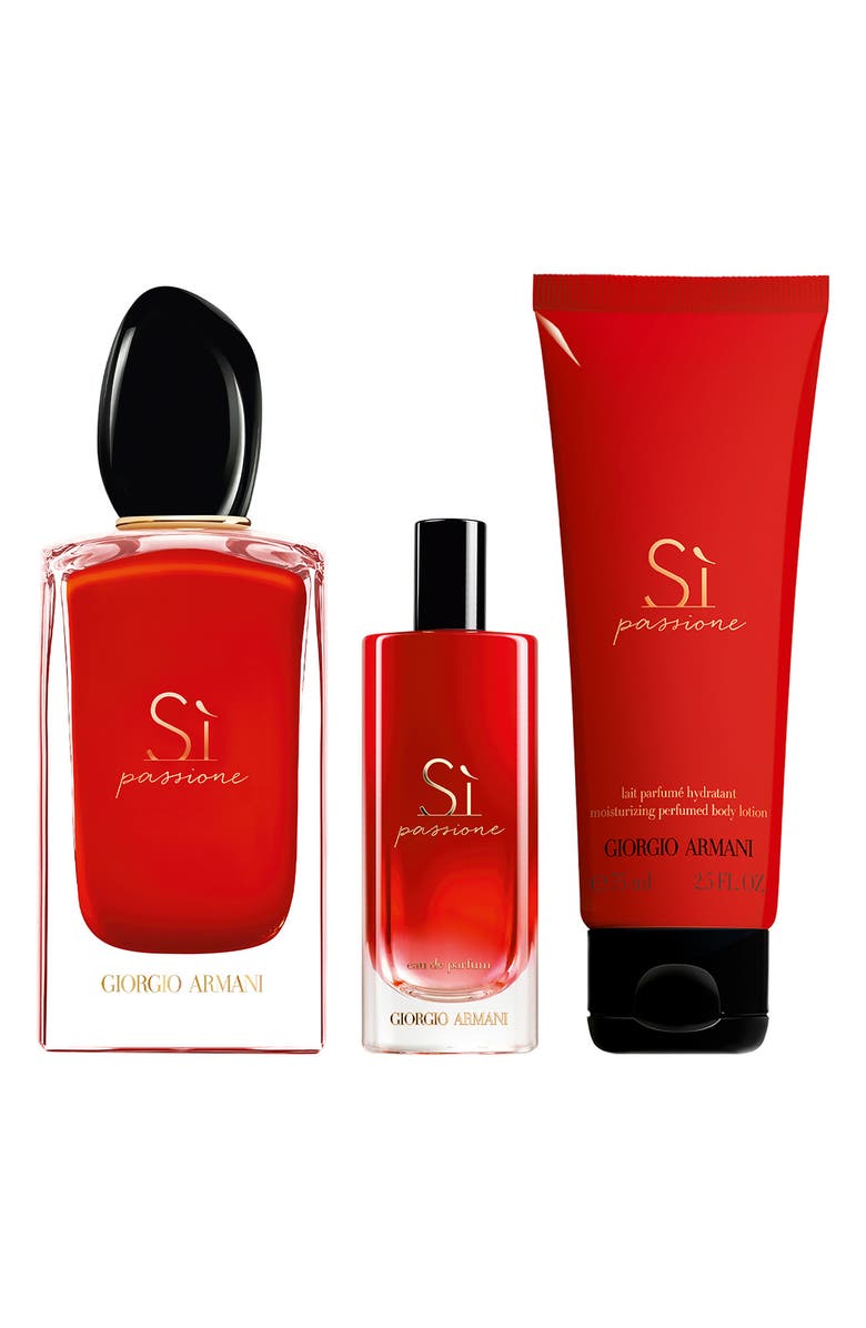 ARMANI beauty Giorgio Armani Si Passione Eau de Parfum Set, Alternate, color,