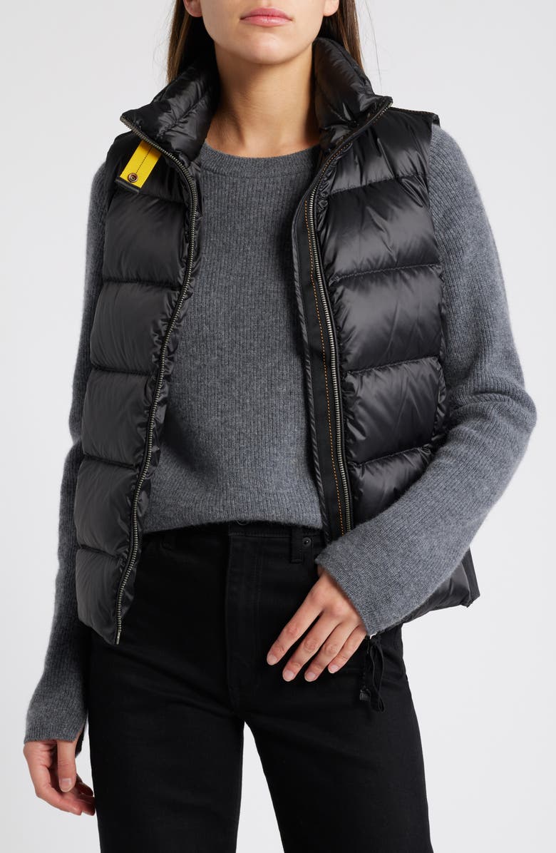 Parajumpers Ali Water Repellent 750 Fill Power Down Twill Puffer Vest, Alternate, color, 