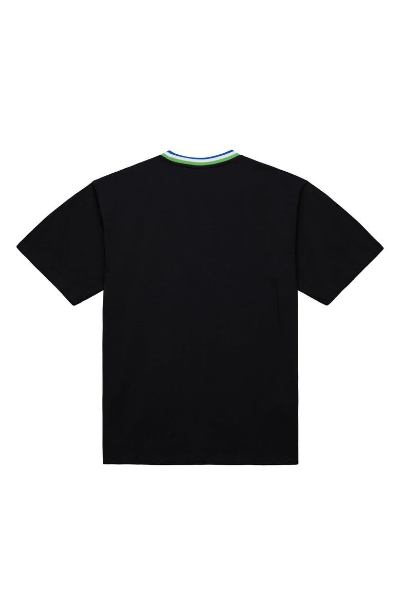 Mitchell & Ness Black Seattle Sounders FC Playmaker T-Shirt, Alternate, color, Black