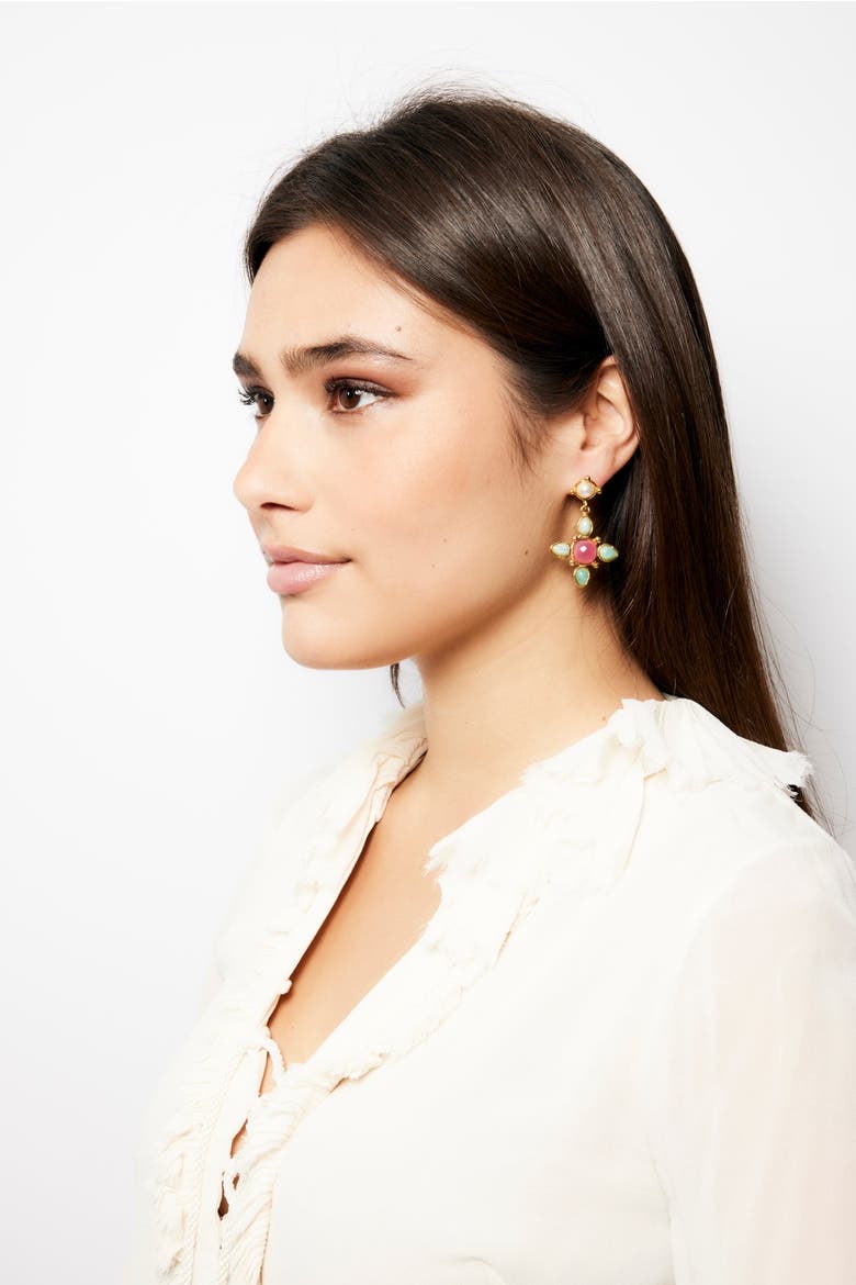 Medicis Earrings, Alternate, color, MULTI