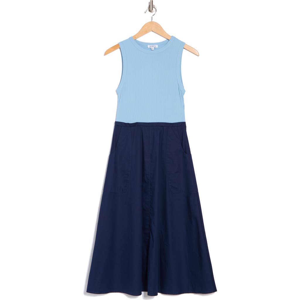Area Stars Kia Sleeveless Mixed Media Dress