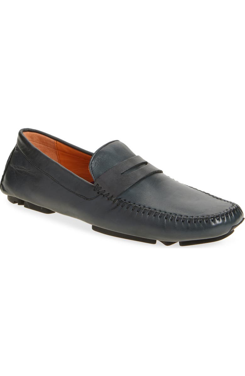Robert Zur 'Sven' Penny Loafer, Main, color, Navy