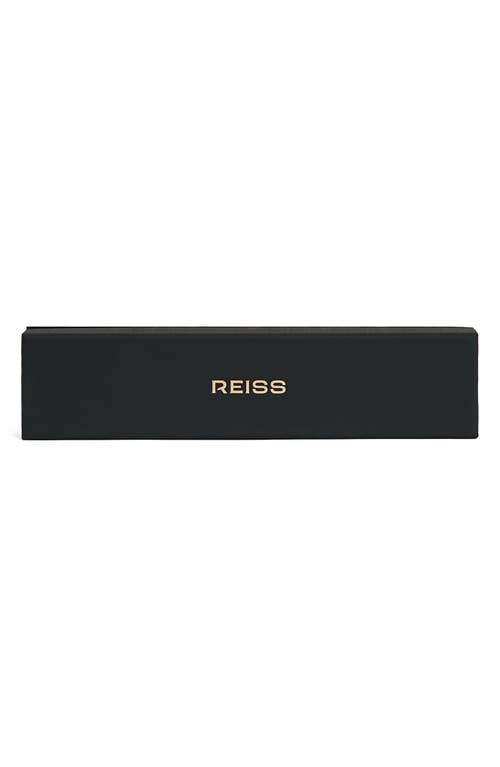 Reiss Clara Contour Bracelet In Gold Tone