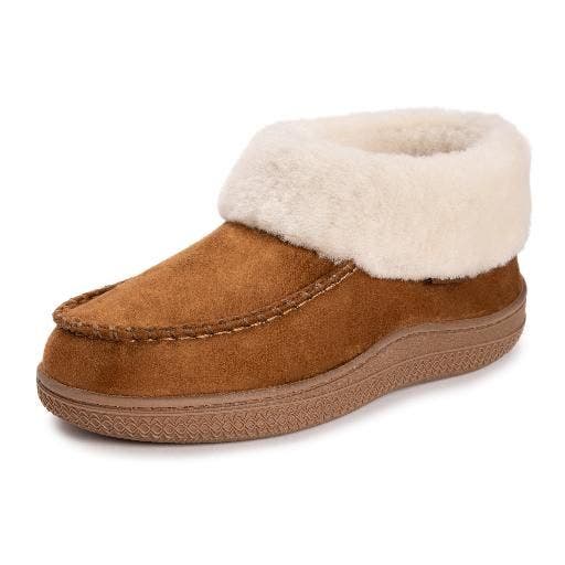 MUK LUKS Selah Slipper, Main, color, Chestnut