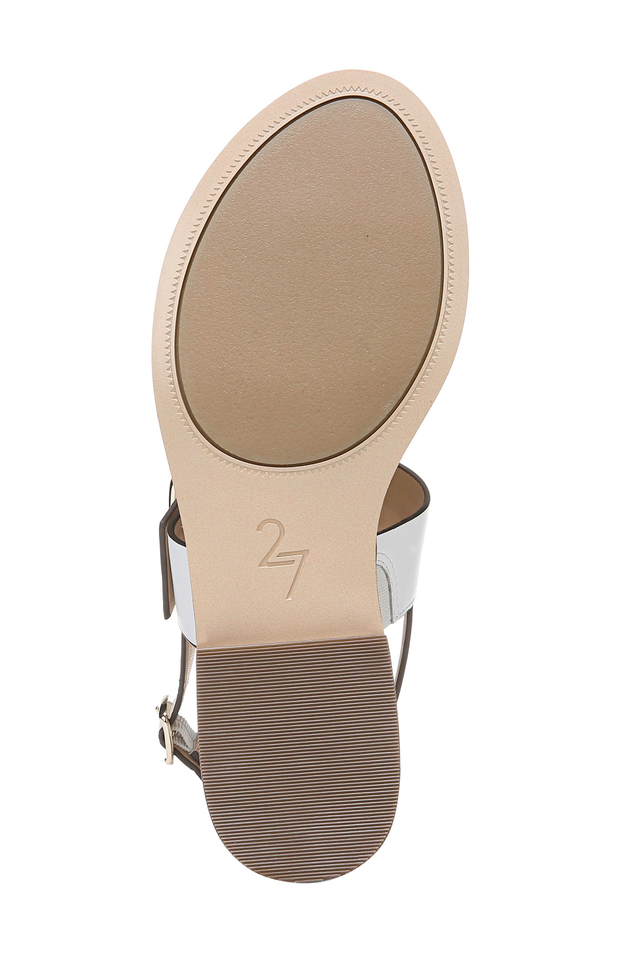 27 Edit Erika Sandal, Alternate, color, WHITE LEATHER