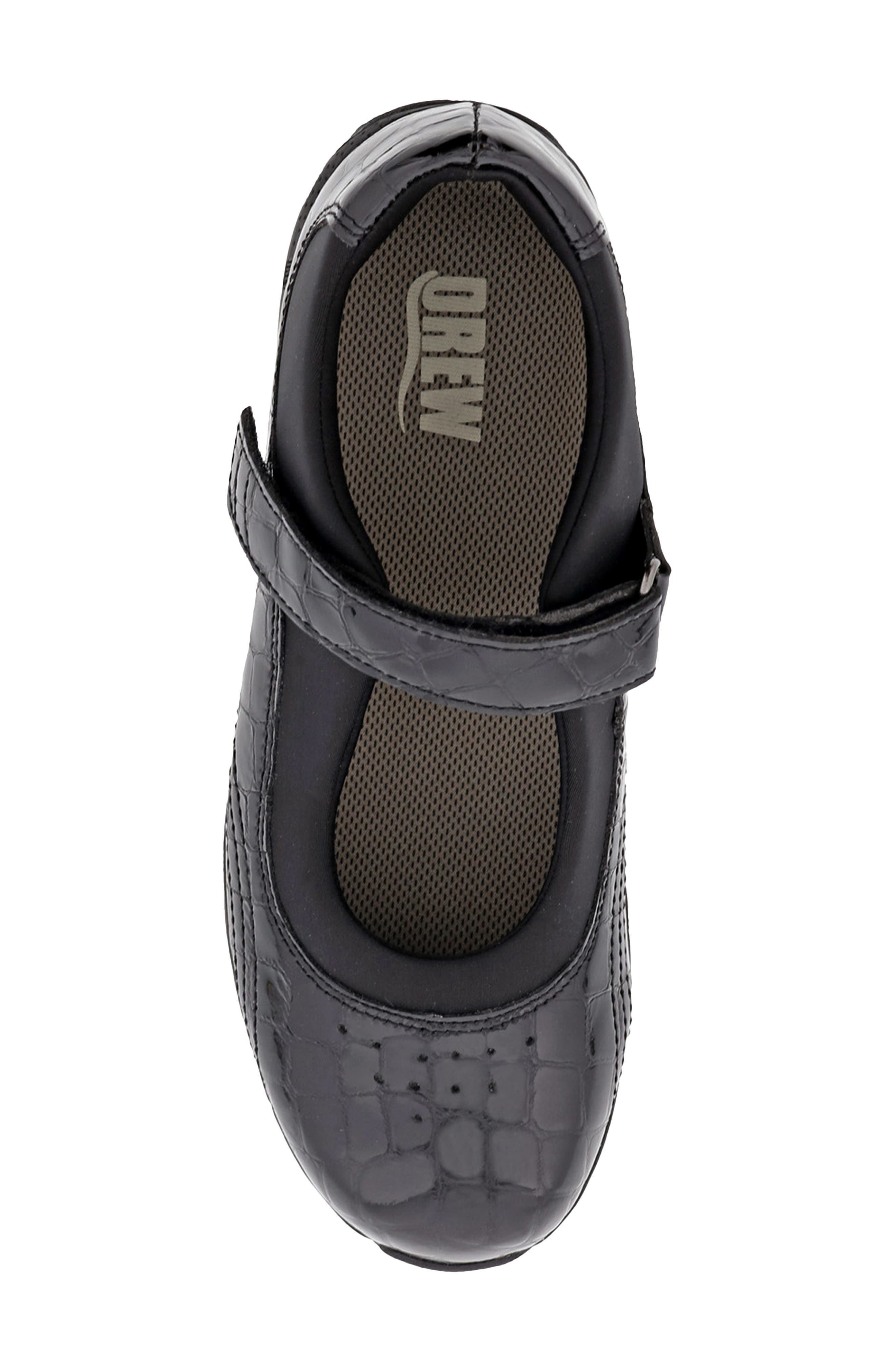 Rose Mary Jane Sneaker - Multiple Widths Available, Alternate, color, BLACK CROC