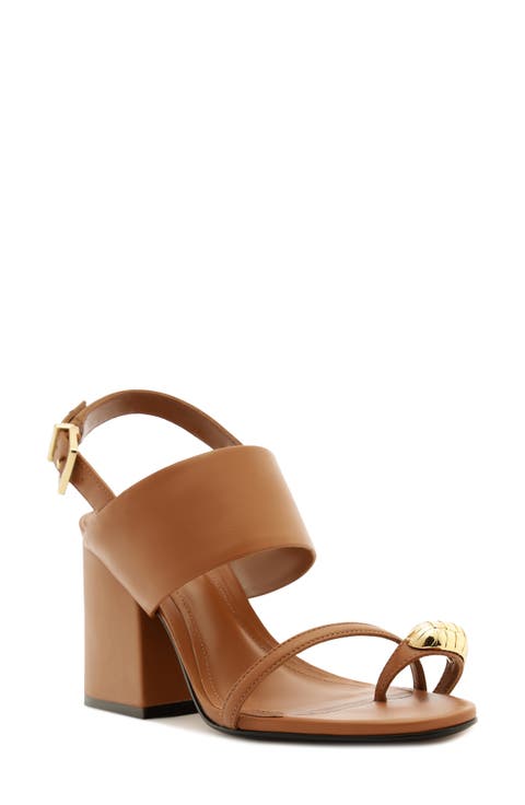 Mandy Ankle Strap Block Heel Sandal (Women)