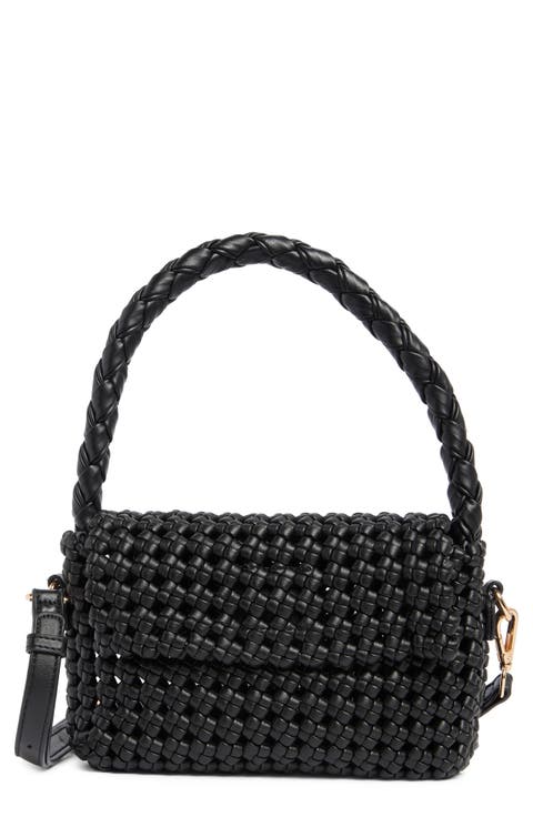 Braided Top Handle Satchel