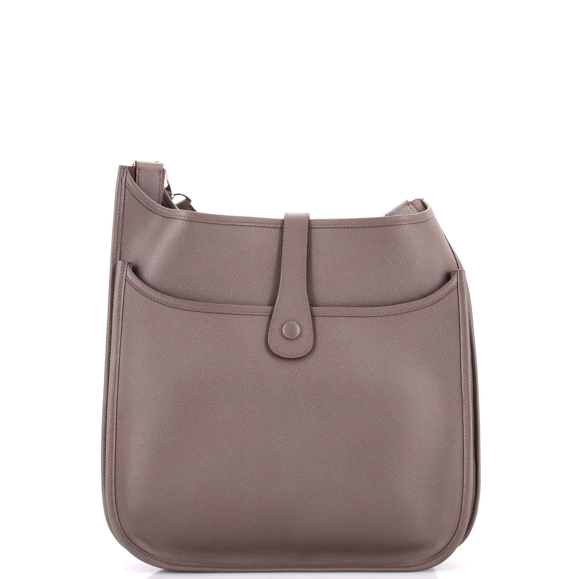 Pre-Owned Hermes Evelyne Bag Gen III Epsom GM, Alternate, color, 
