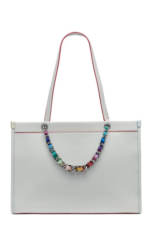 Karl Lagerfeld Paris Savoie Tote In Winter White Multi