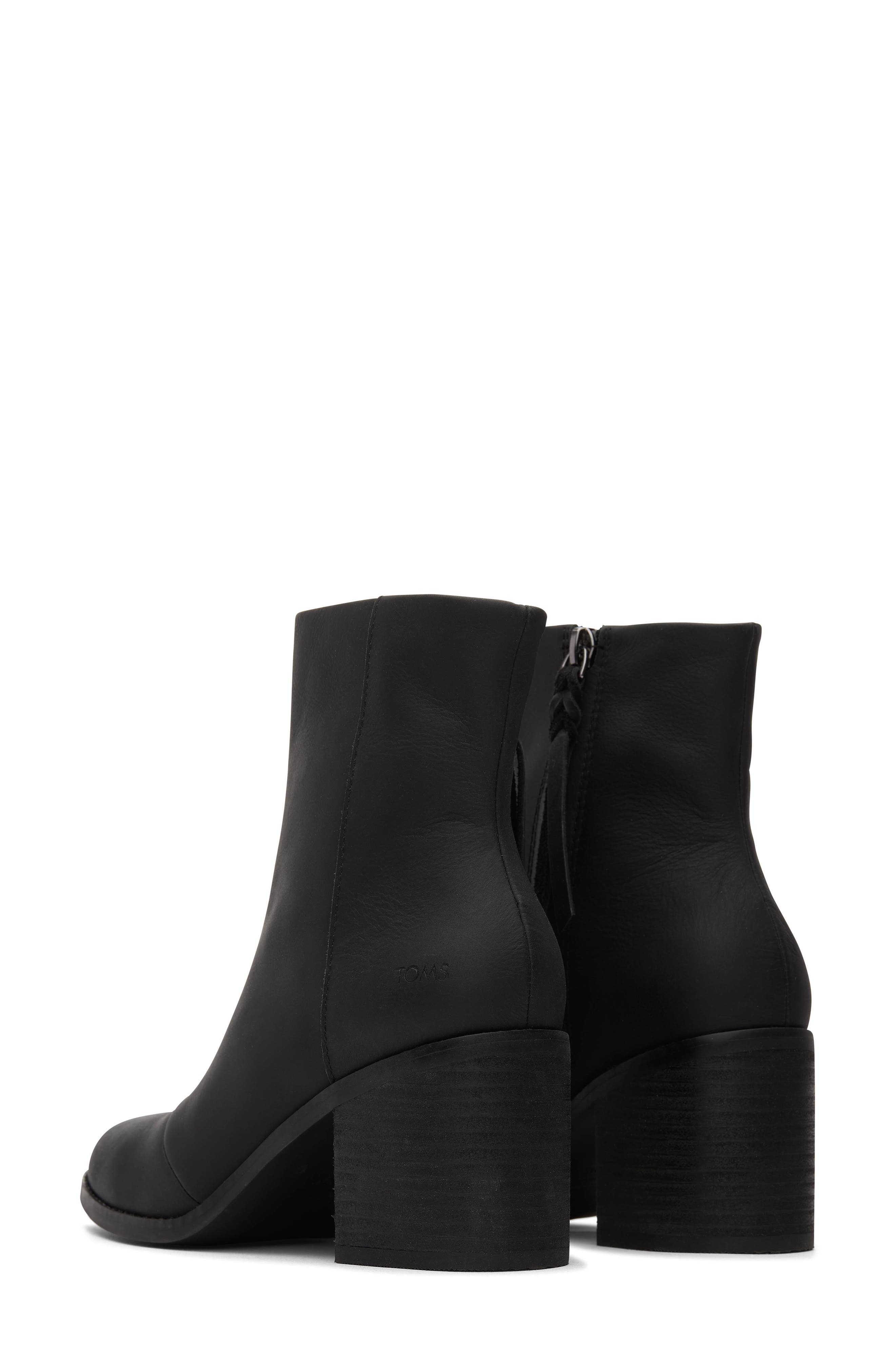 TOMS Evelyn Boot, Alternate, color, Black Night
