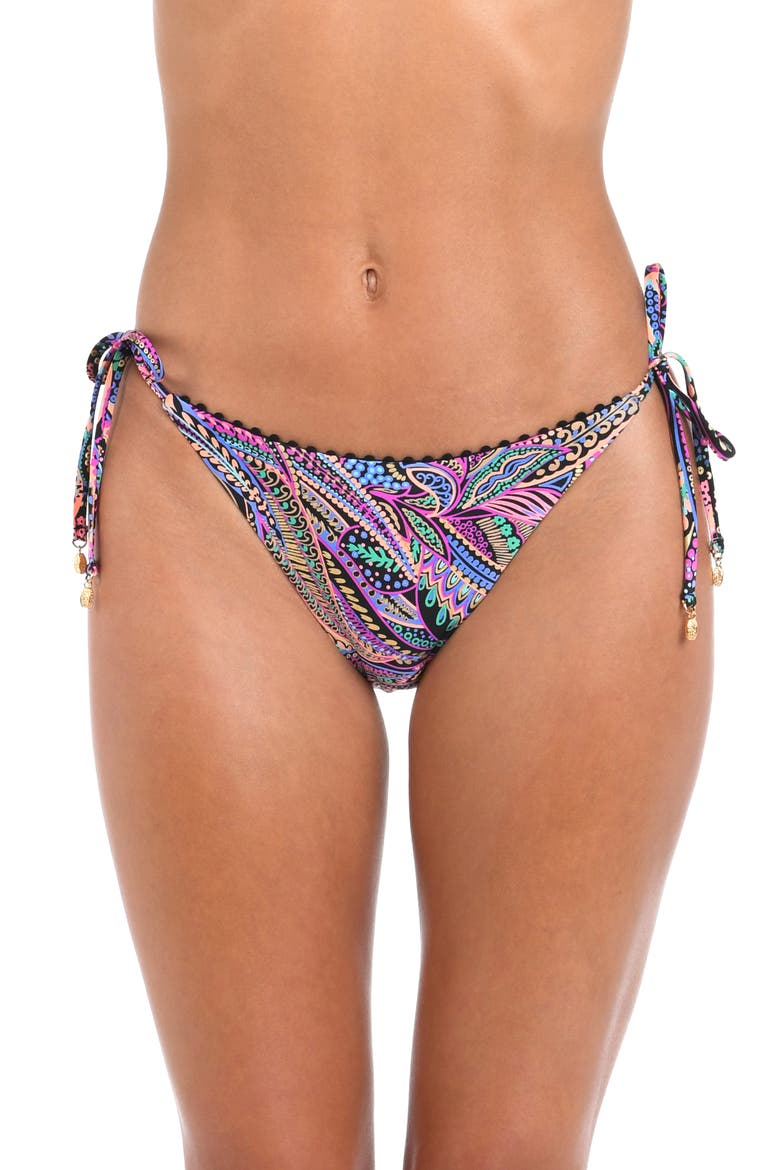 Disco String Bikini Bottoms, Main, color, PURPLE MULTI
