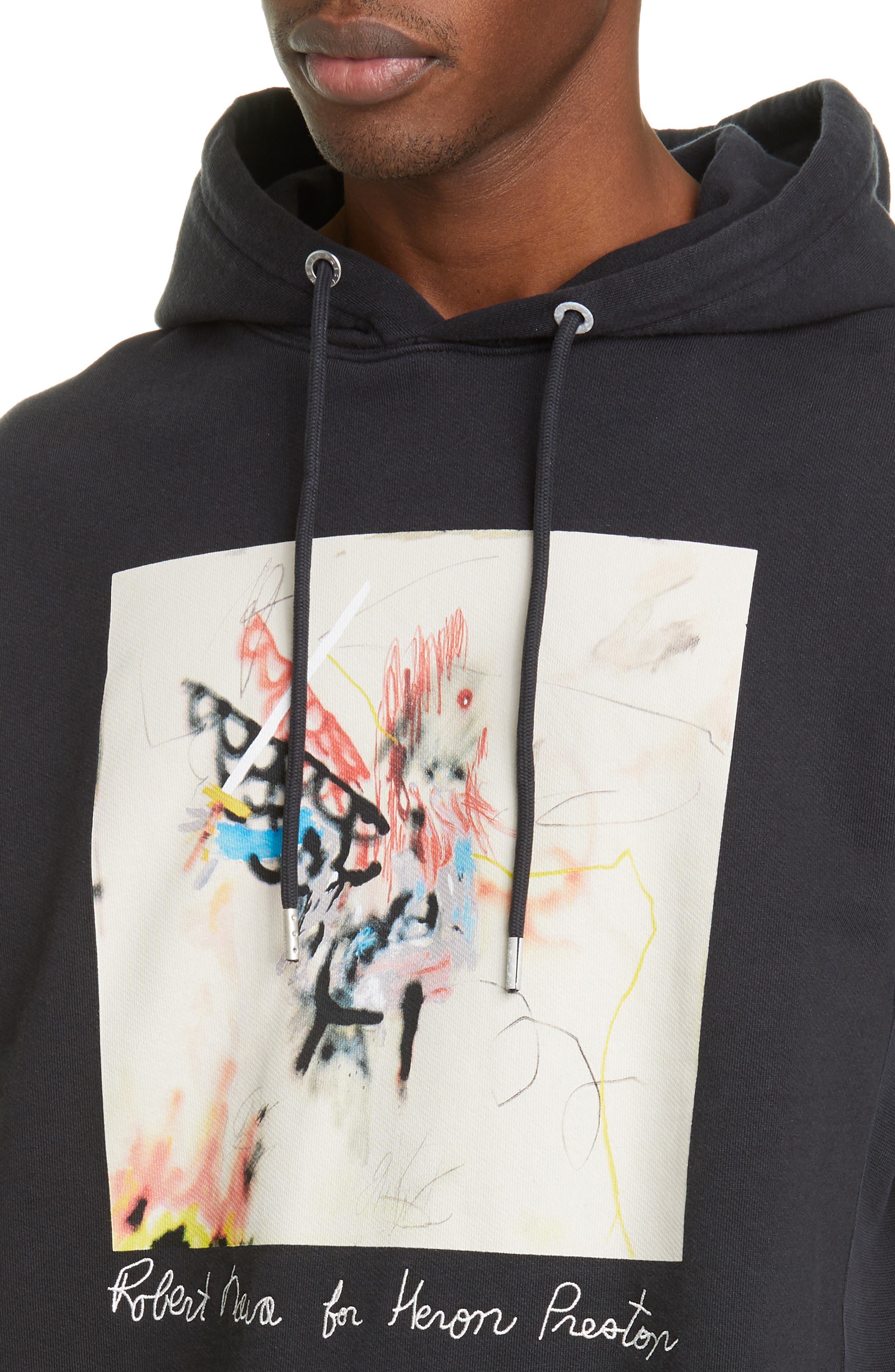 Heron Preston Robert Nava Graphic Hoodie (Men) | Nordstrom