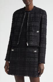 Versace Medusa '95 Metallic Tweed Jacket