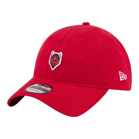 Unisex New Era Red New Jersey Devils Mascot Patch 9TWENTY Adjustable Hat