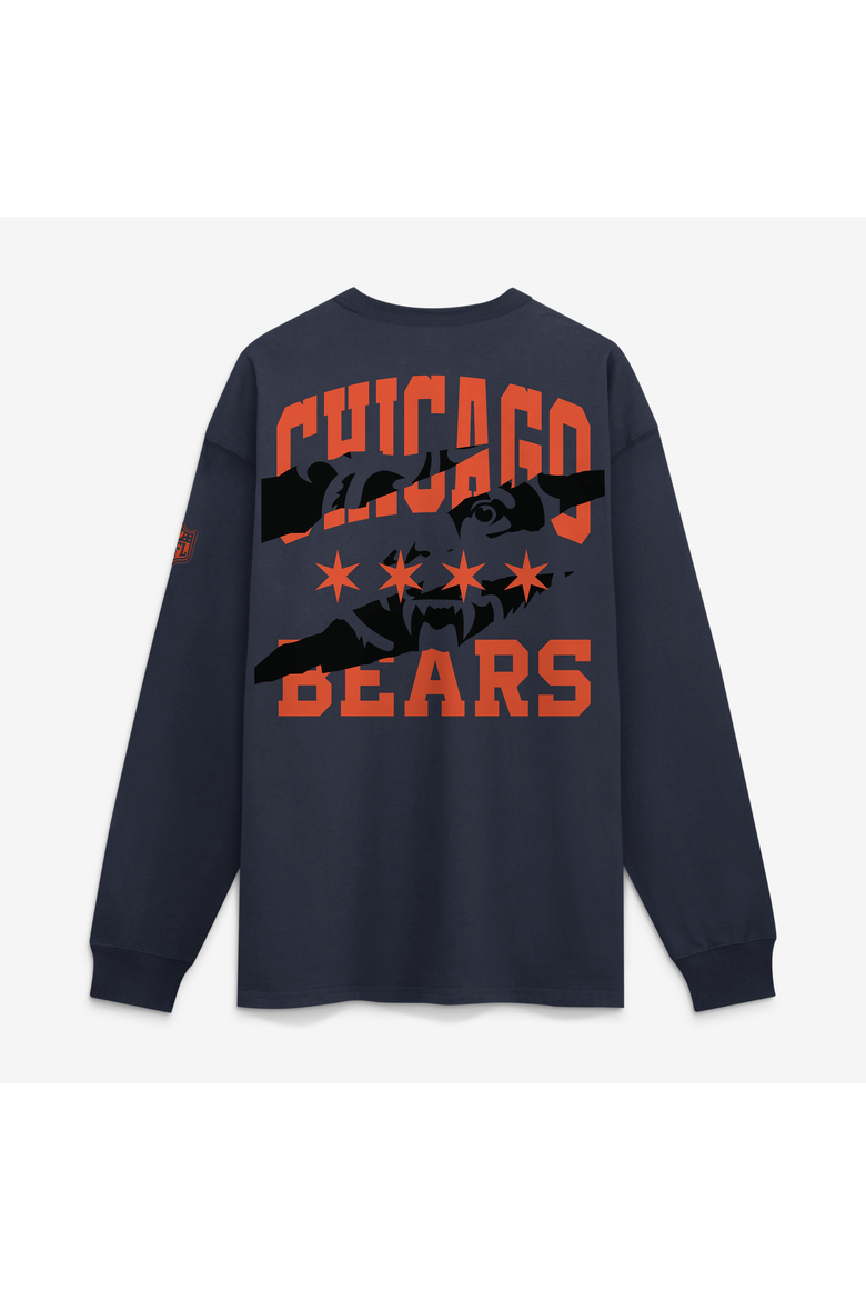 Men's Nike  Navy Chicago Bears 2026 Rivalries Collection Max90 Long Sleeve T-Shirt, Alternate, color, Navy