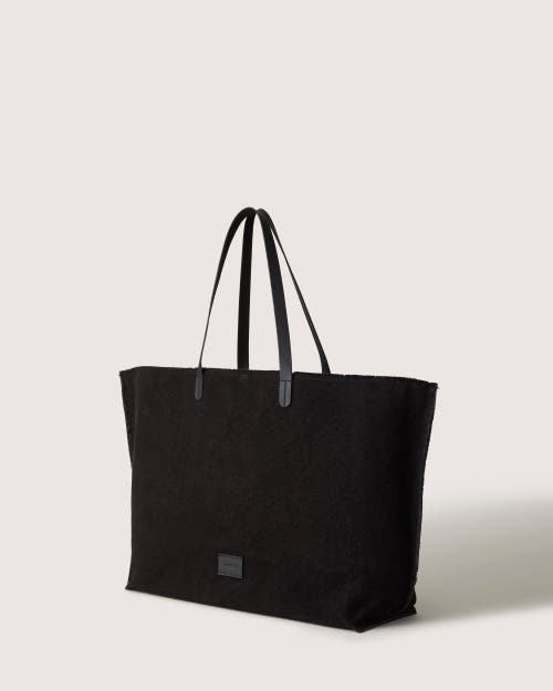 Graf & Lantz Graf Lantz Hana Canvas Boat Bag In Black