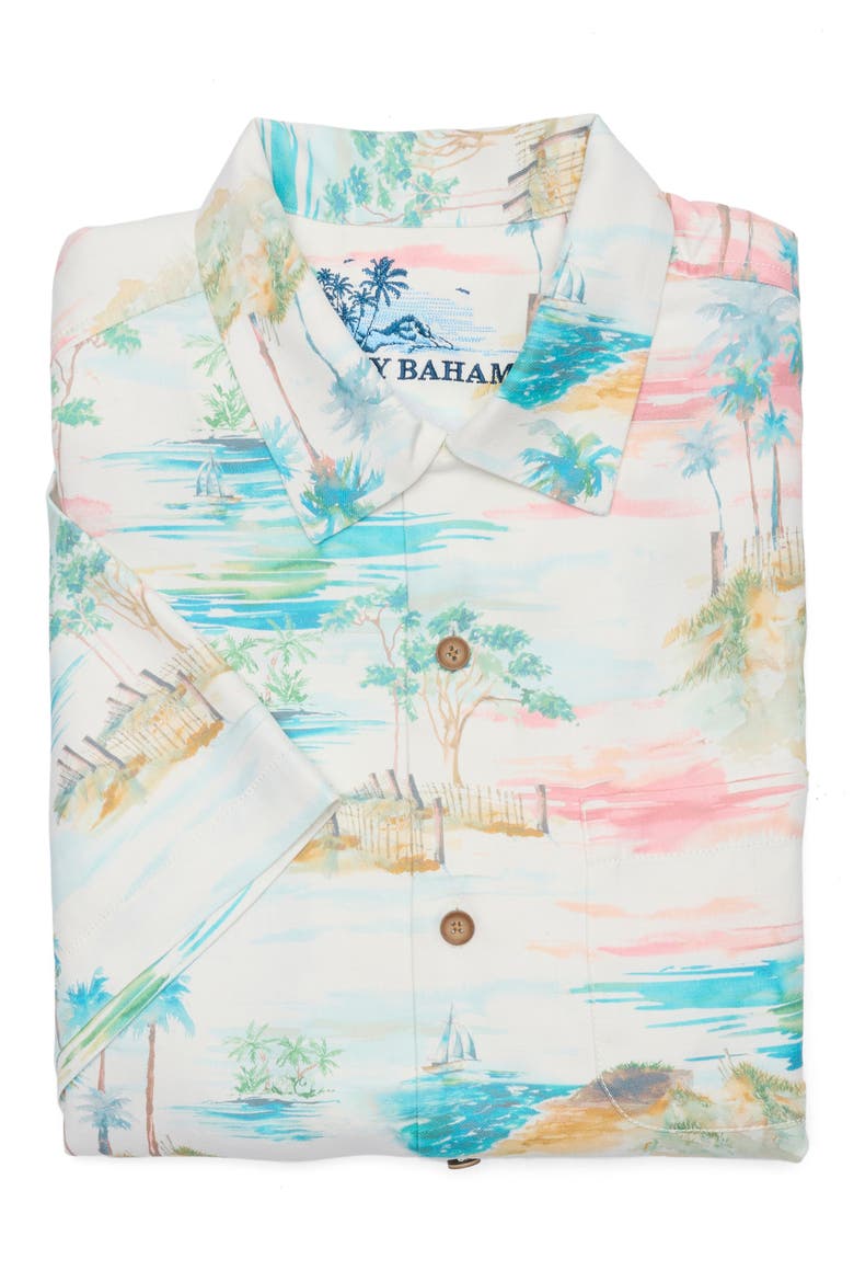 Collector's Series 2025 Offshore Sails Call Silk Camp Shirt, Alternate, color, CONTINENTAL
