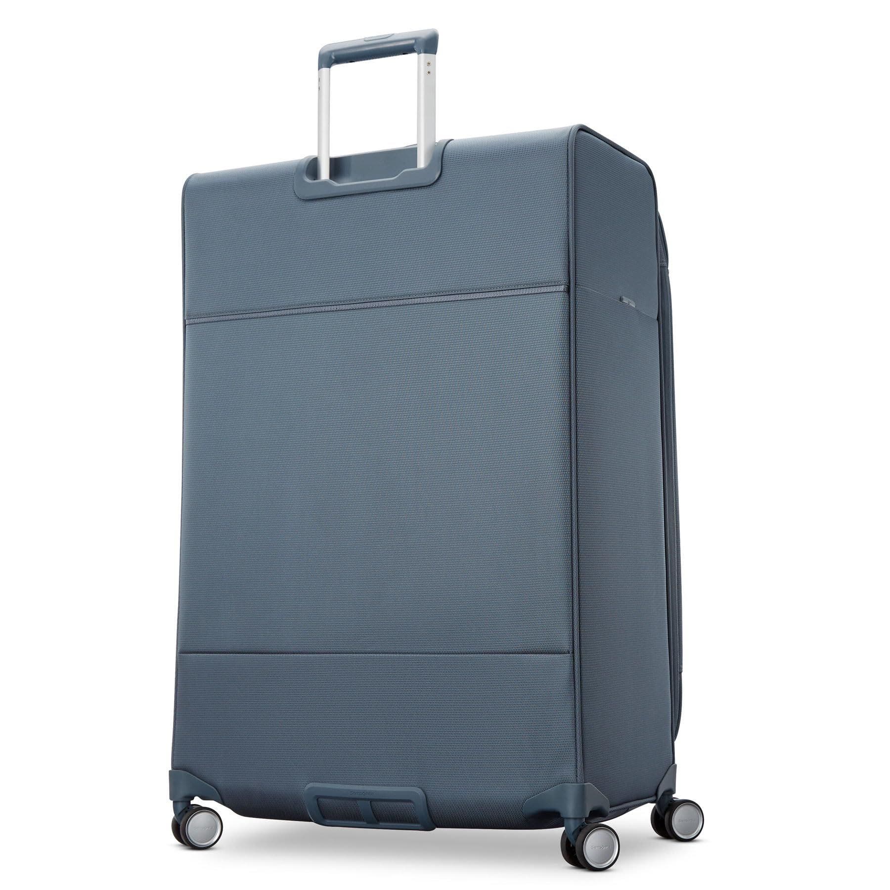 Samsonite UpLIFT Checked-Large 29-InchLightweight Softside Expandable Spinner, Alternate, color, Black