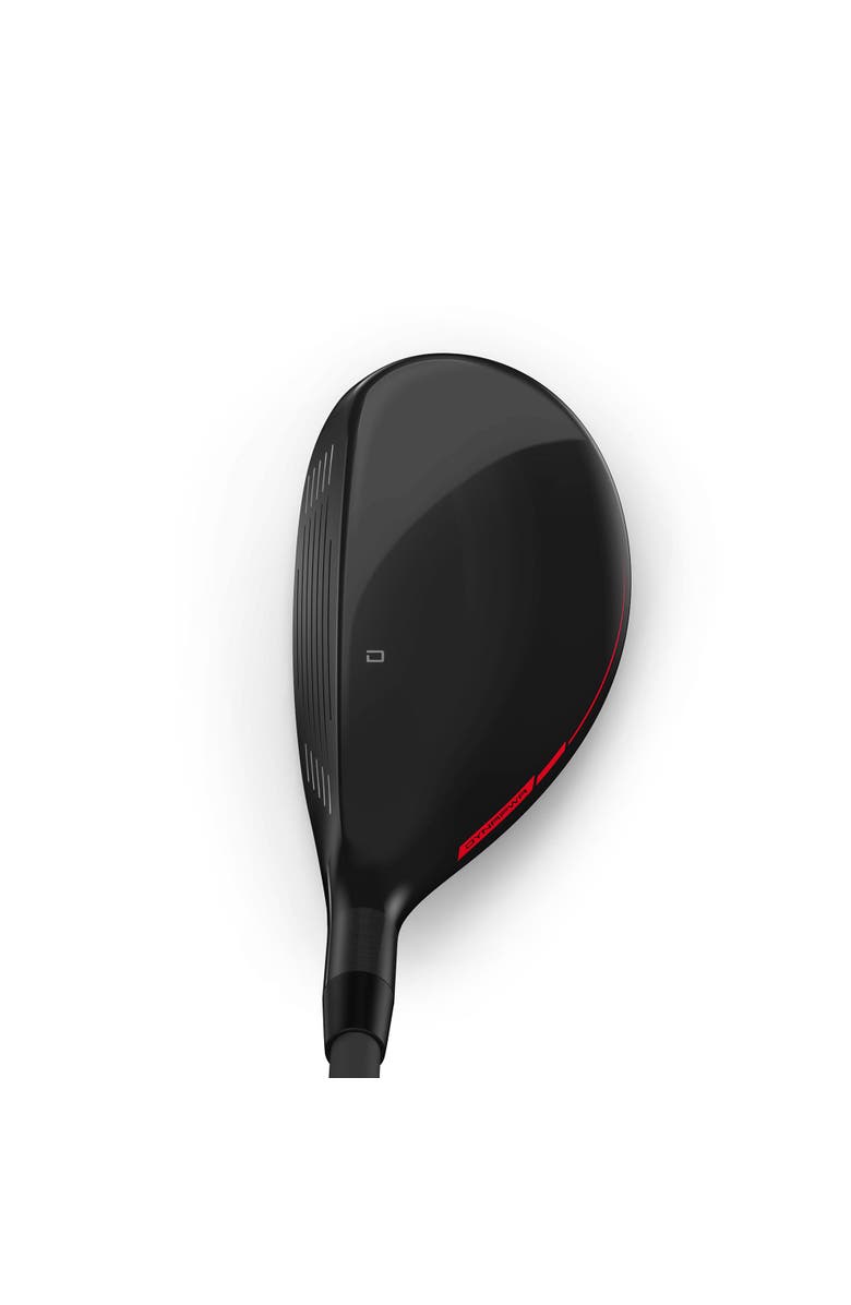 WILSON Dynapower Right Hand Mens Hybrids - 4 / Tt Denali Red / Stiff, Alternate, color, Black