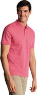 Charles Tyrwhitt Short Sleeve Cotton Stretch Pique Polo