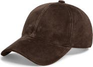 rag & bone Harlow Suede Baseball Cap
