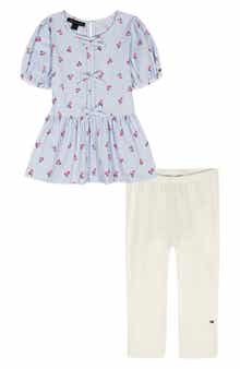 Tommy Hilfiger Stripe Tunic & Leggings Set