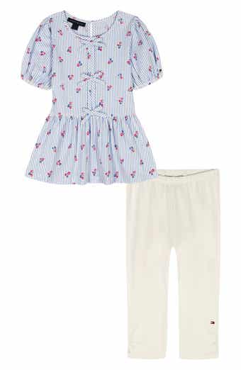 Tommy Hilfiger Stripe Tunic & Leggings Set