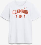 Nike Men's Nike White Clemson Tigers Primetime Football Icon T-Shirt