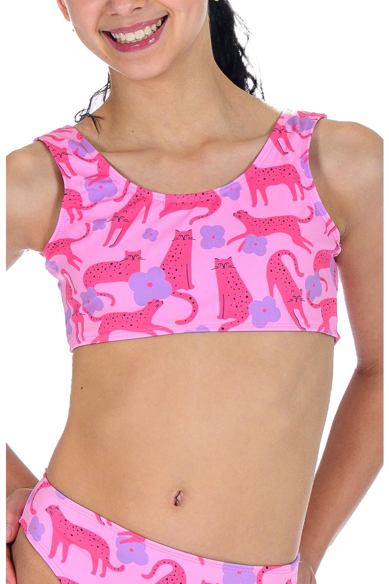 Wild Flower Pink Bikini Top, Main, color, Wild Flower Pink