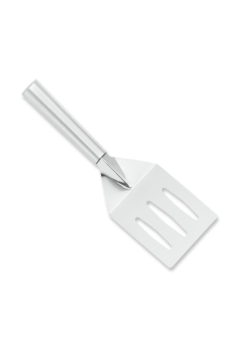 Cutlery Turnover Large Faced Slotted Turner Spatula, Main, color, Silver